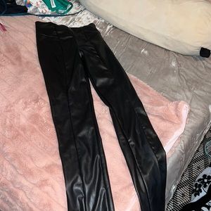 Good American leather pants